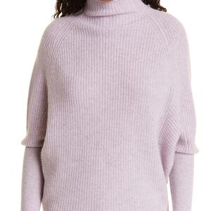Club Monaco %100 Cashmere Mock Neck Sweater Size XS